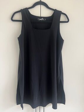 Sympli Square Neck Sleeveless tank top tunic